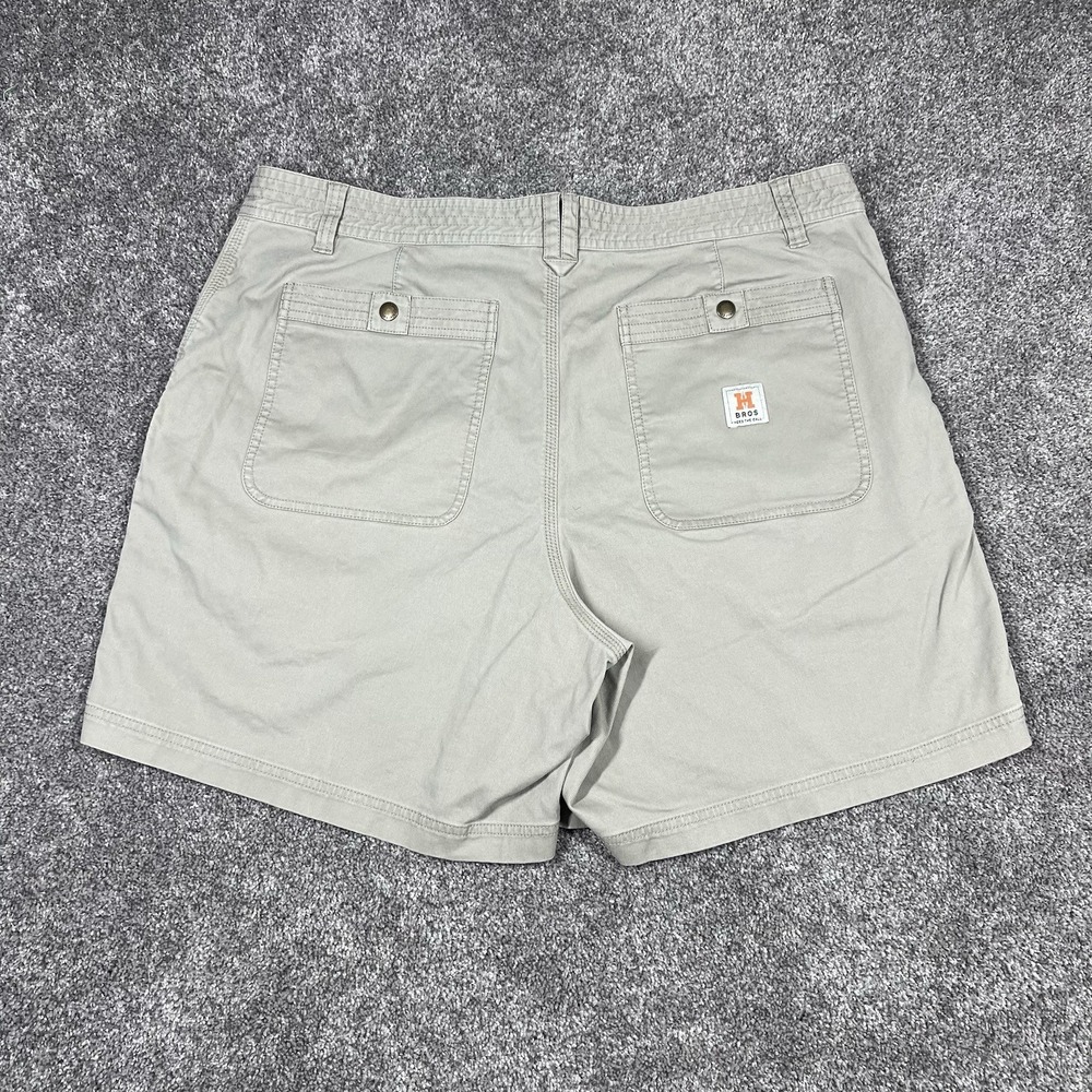 Howler Bros Clarksville Walk Shorts Mens Size 40 Stretch Cotton Putty Brown Gray